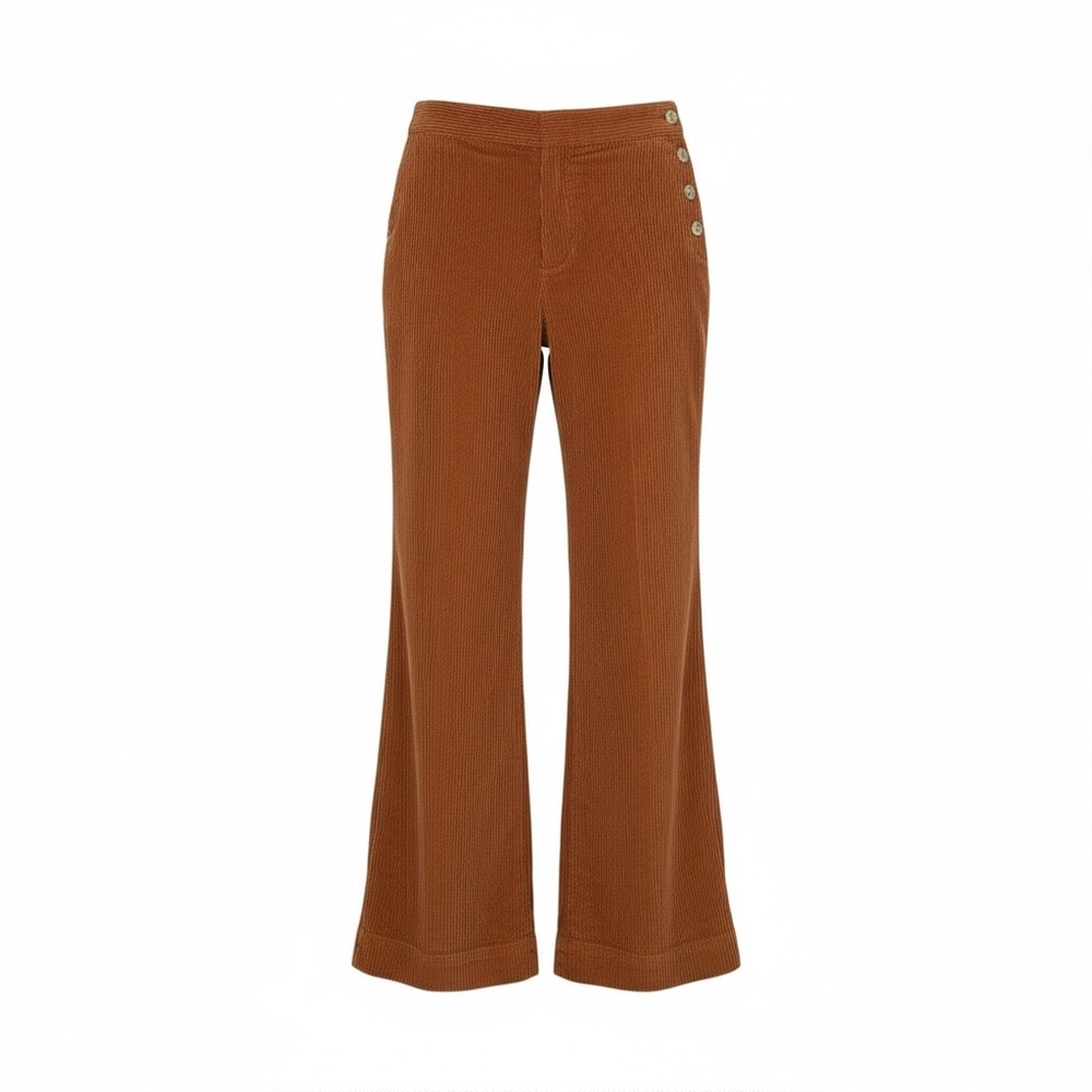 Sugar Candy Mountain Hayley Pants Cotton Corduroy Burn Siena Size Small‎